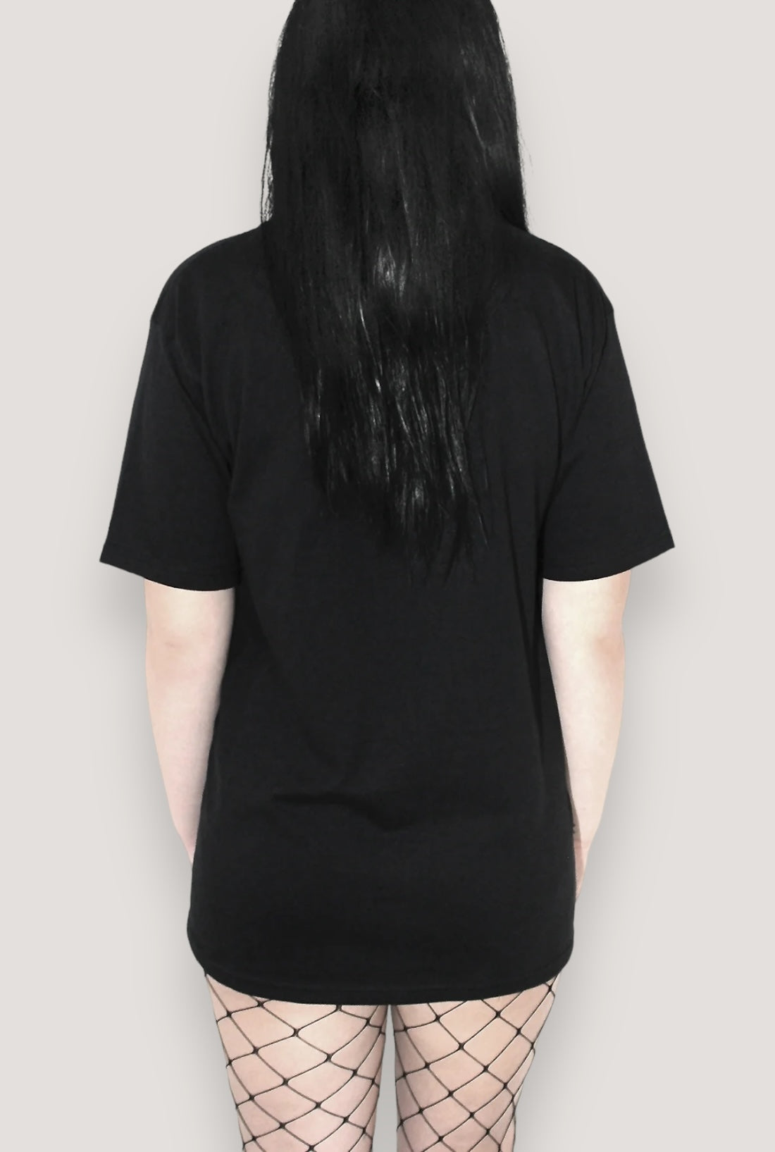 AntiSocial Cat Witch Moon Boyfriend SS Tee- Black