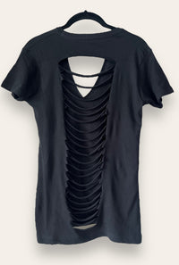 Wild & Free Slashed Distressed Vintage Festival Tee