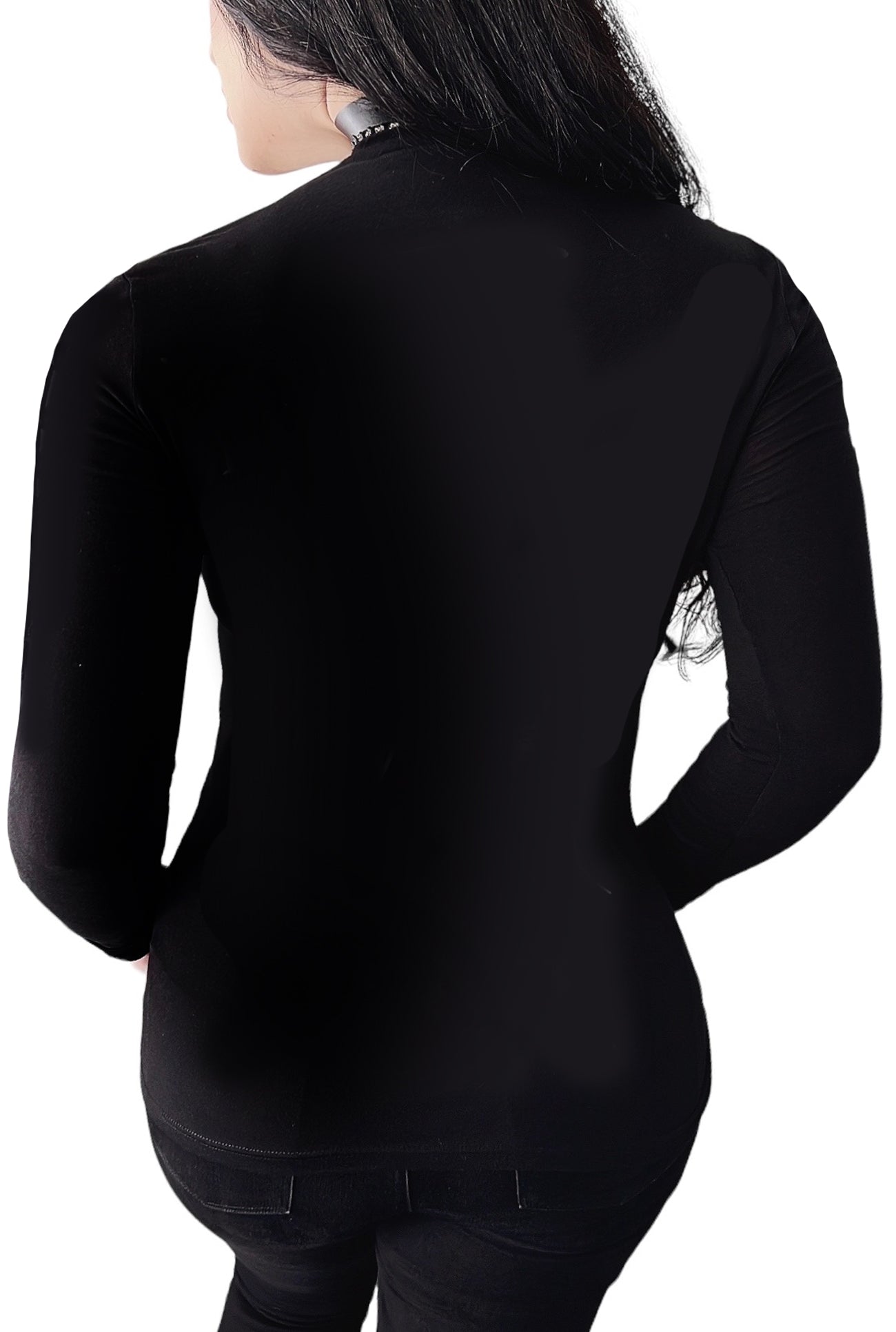 Corpse Cut Out Gothic Long Sleeve Tee