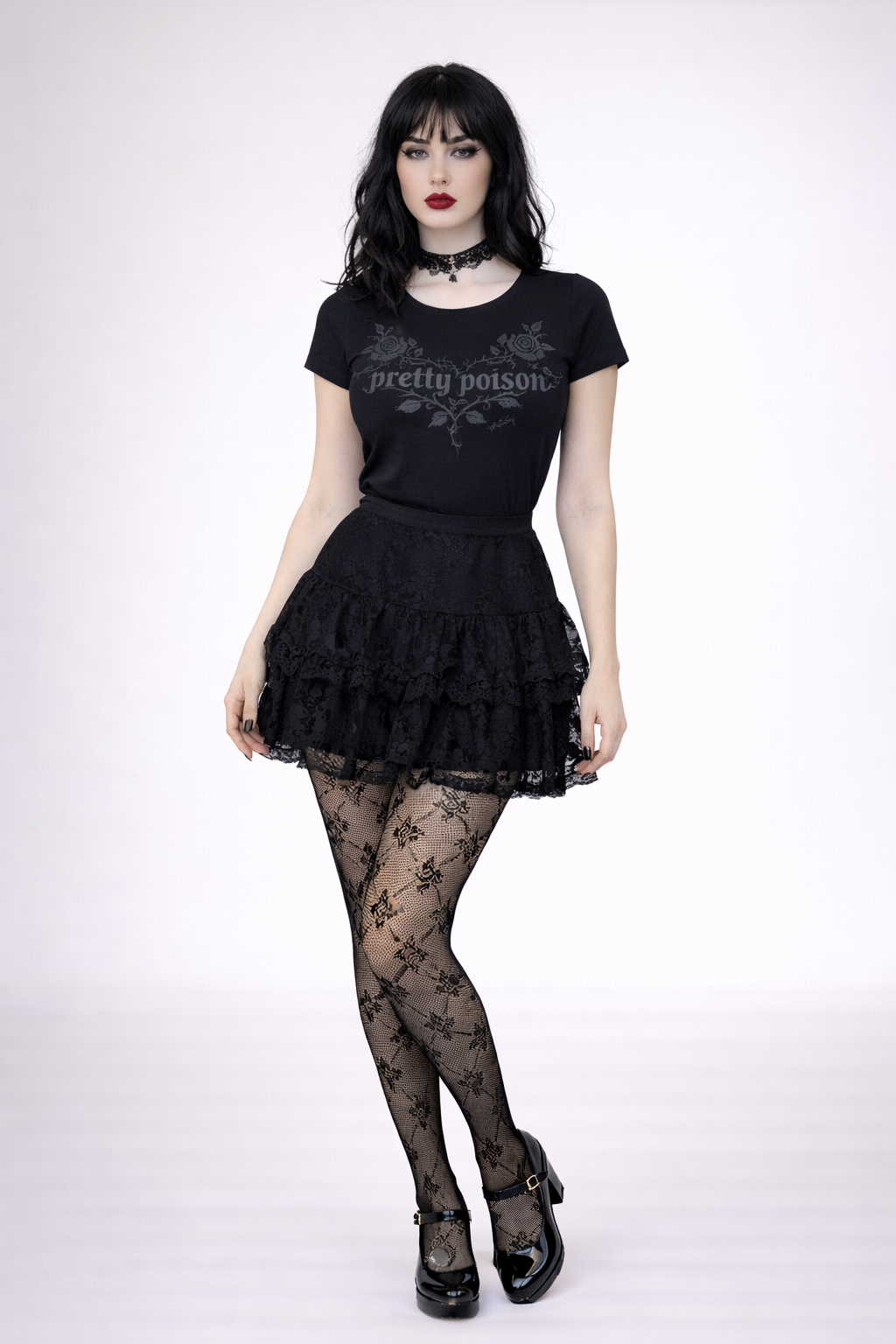 Pretty Poison Gothic Tee