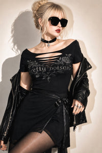 Pretty Poison Ballet Slash Tee