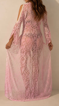 Daydream in Paris Lace Kimono Duster