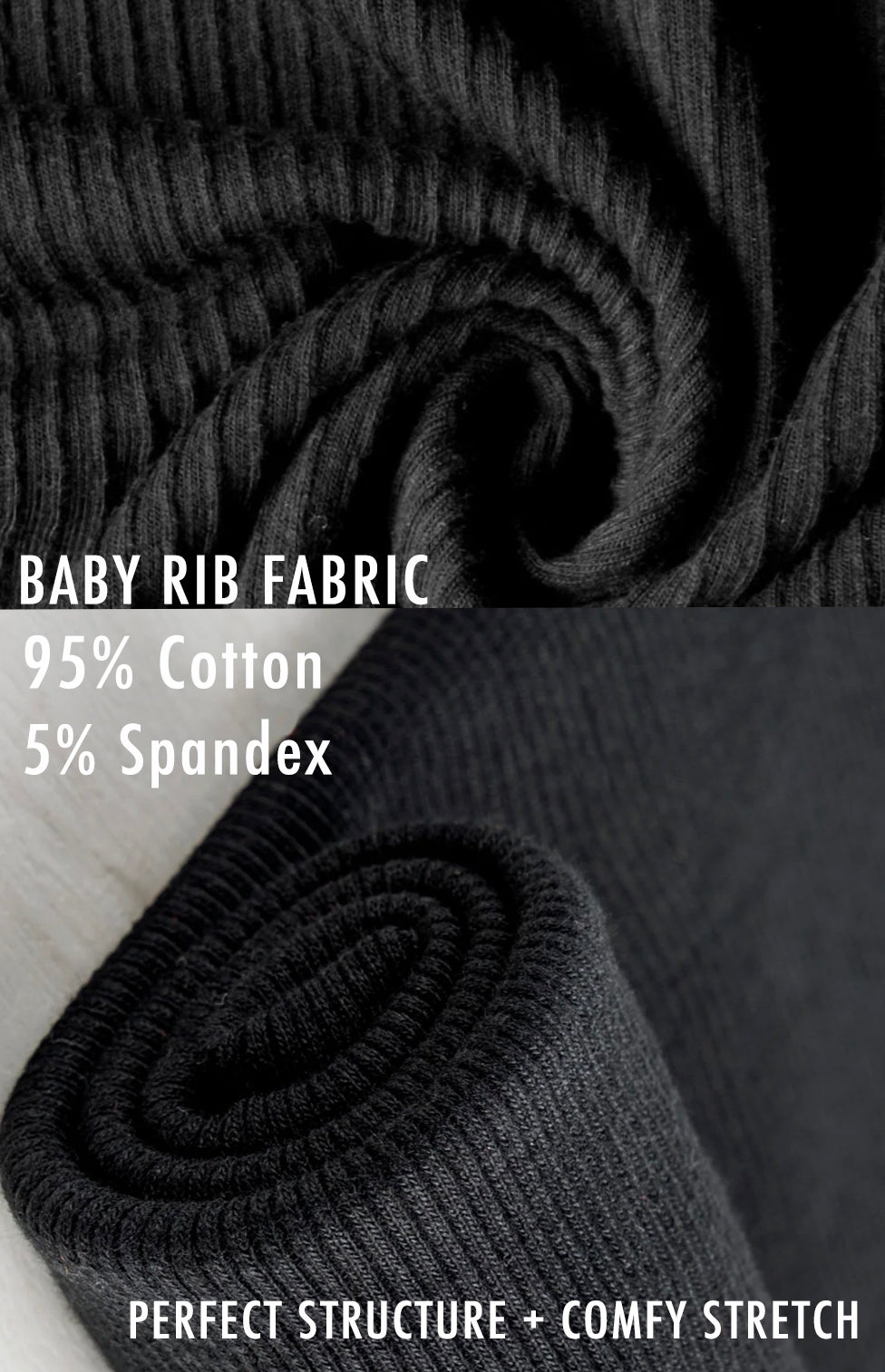 Dalia Darkness Ribbed Lace Up Corset Tee