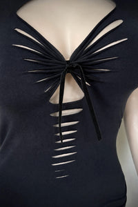 Luna Bodycon Slash Dress