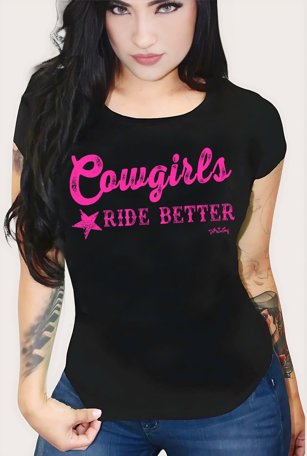 Cowgirls Ride Better Graphic Western Cowgirl Country T-shirt