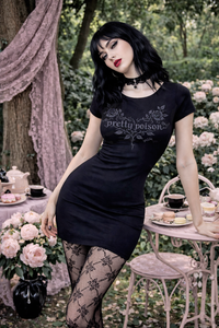 Pretty Poison Gothic Mini Dress