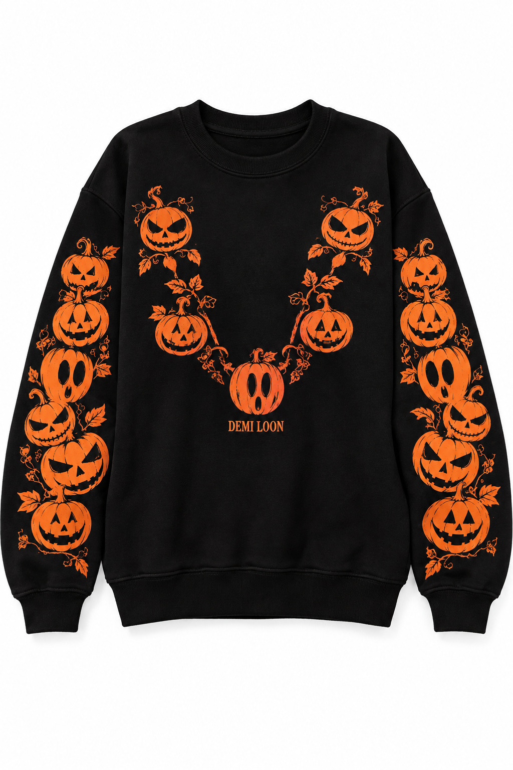 Spooky Pumpkins French Terry Set
