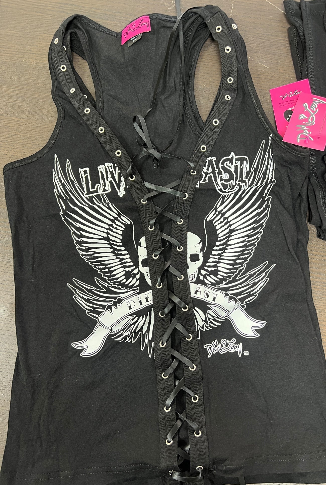 CLEARANCE LOT: LIVE FAST CORSETS QTY: 9