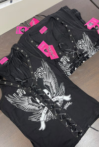 CLEARANCE LOT: LIVE FAST CORSETS QTY: 9