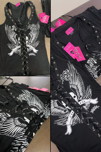 CLEARANCE LOT: LIVE FAST CORSETS QTY: 9