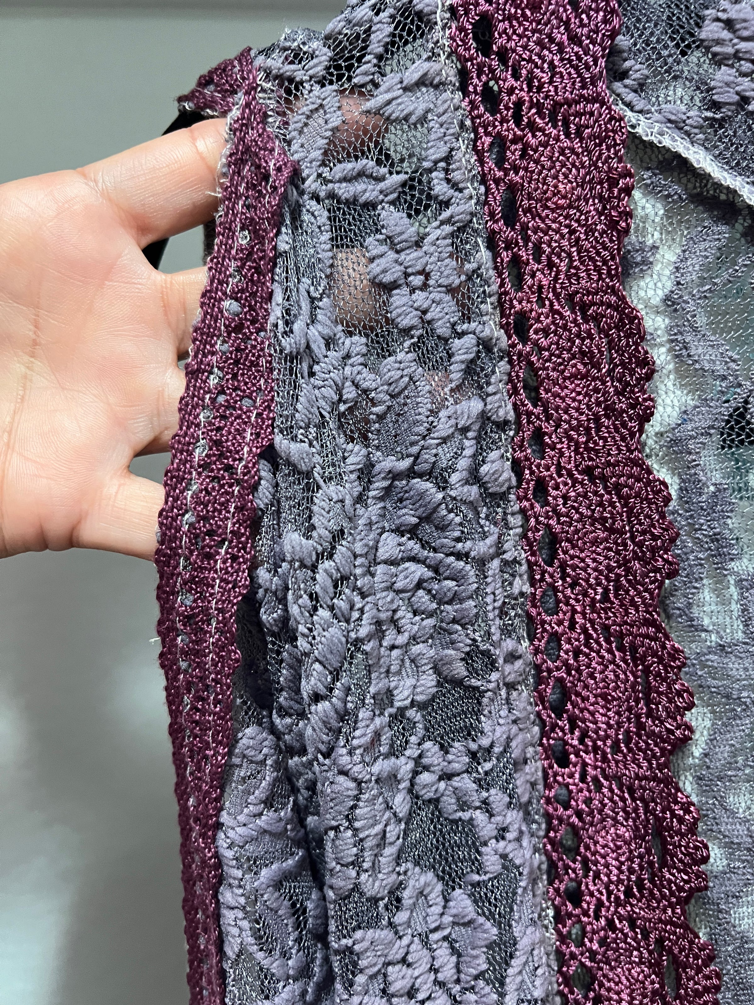 Roses from Berlin Lace Kimono Duster