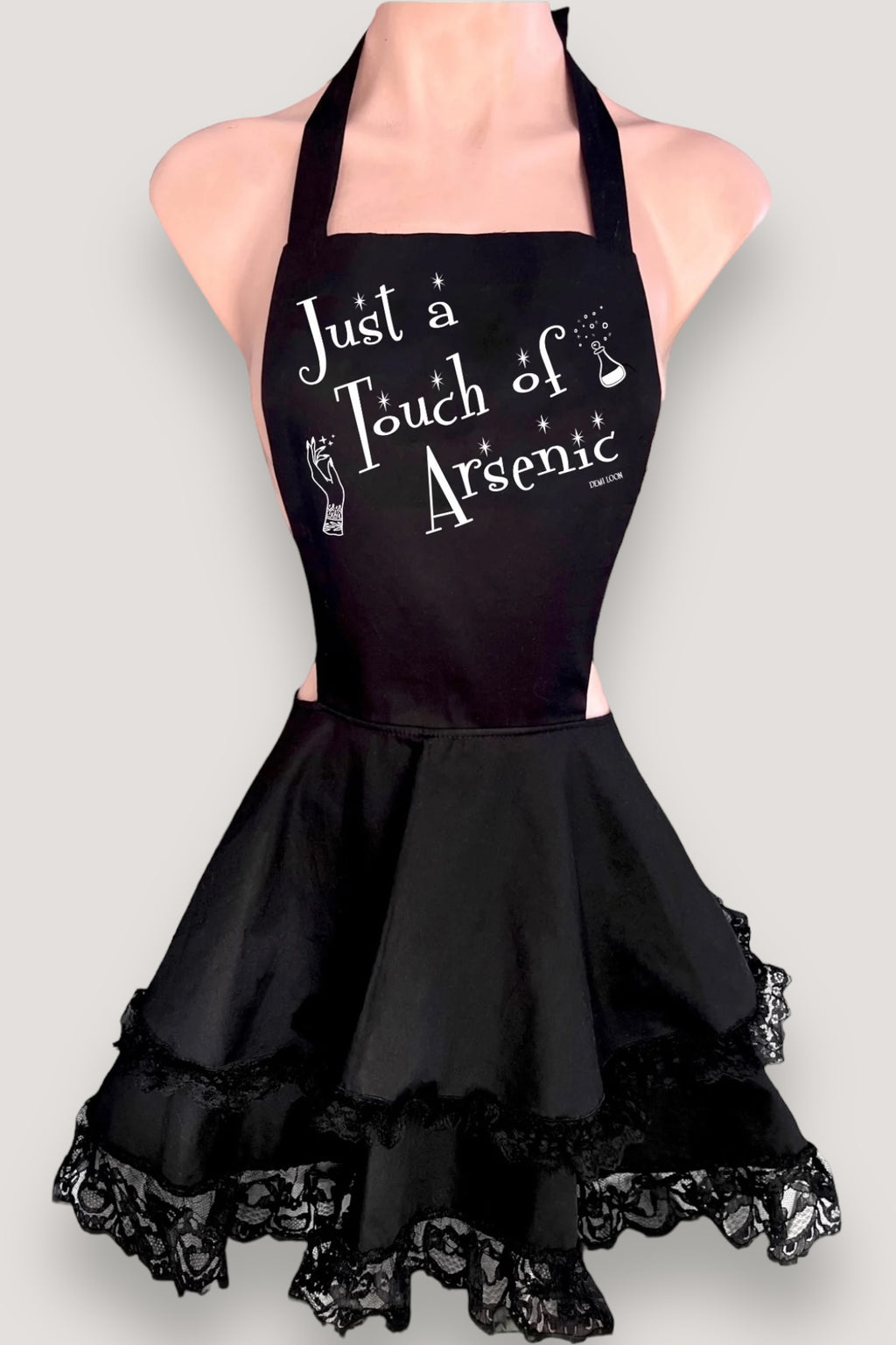 Just A Touch of Arsenic Retro Apron