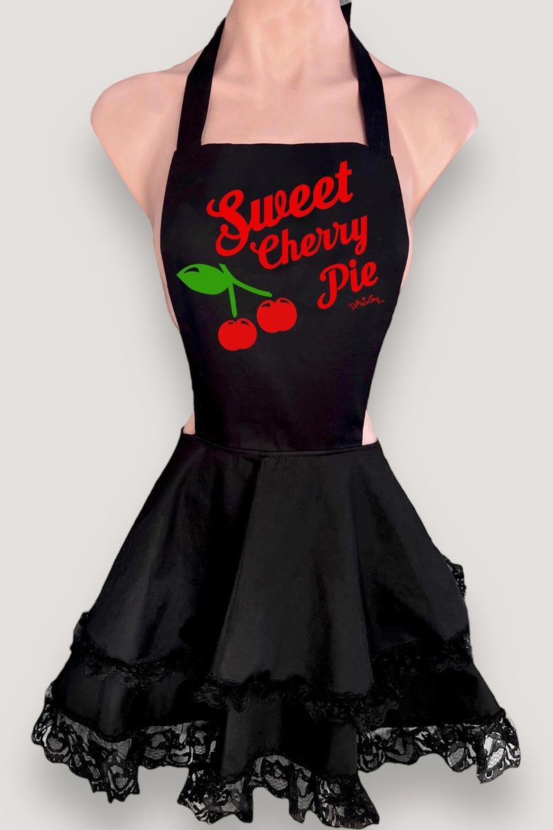 Sweet Cherry Pie Retro Apron