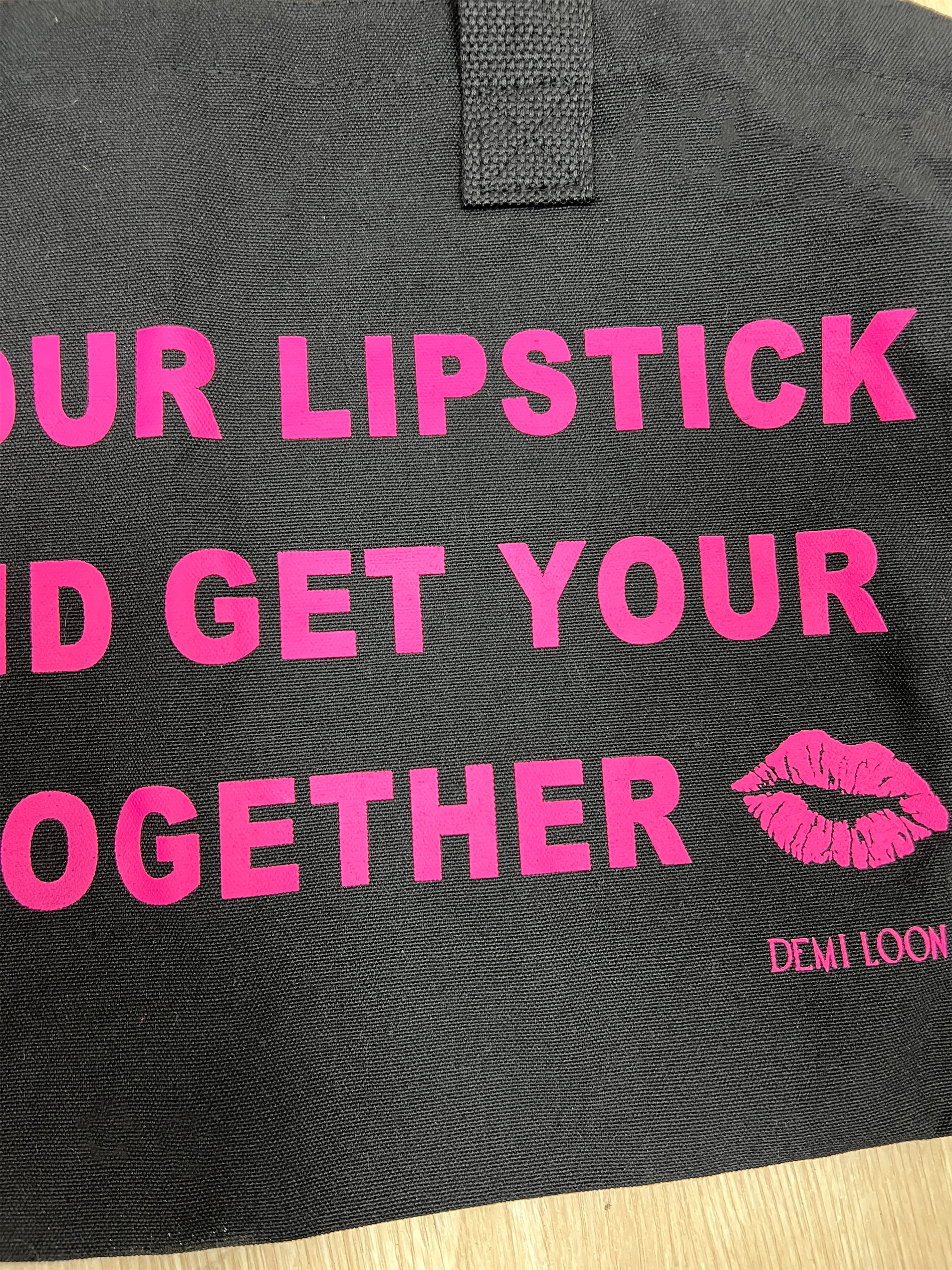 Get Your Lipstick on Tote Bag