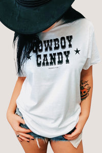 Cowboy Candy Country Cowgirl Boyfriend Fit T-Shirt