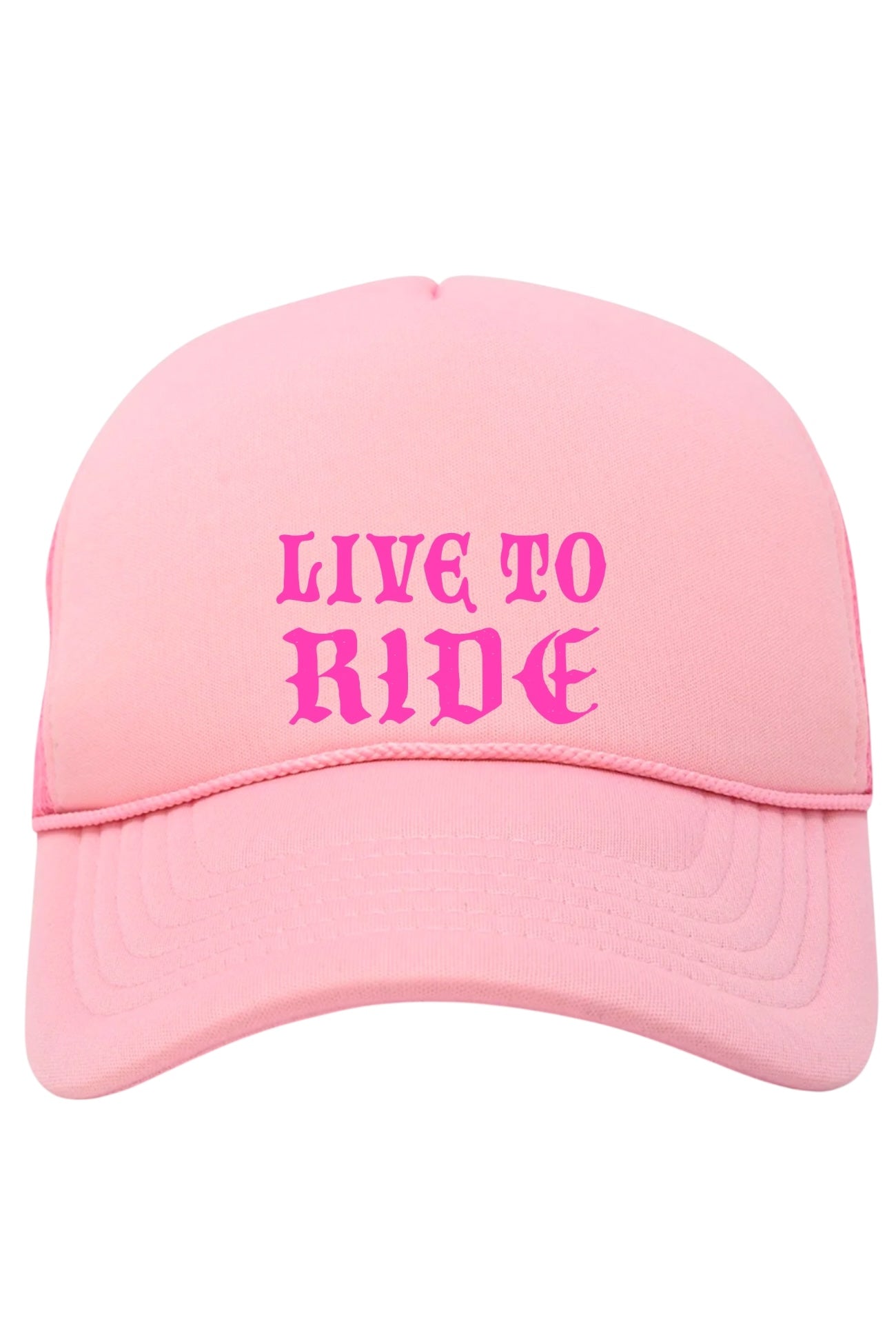 Live to Ride Trucker Hat