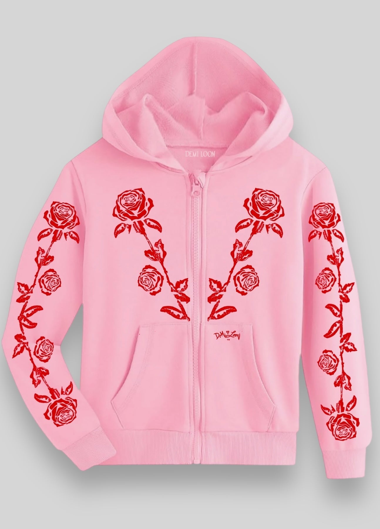 Gothic Rose Boyfriend fit Hoodie – Demi Loon