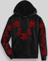 Gothic Rose Boyfriend fit Hoodie