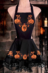 Pumpkin Dreams Halloween Pinup Retro Apron