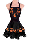 Pumpkin Dreams Halloween Pinup Retro Apron