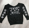 Snow Witch Slouchy Winter Sweatshirt