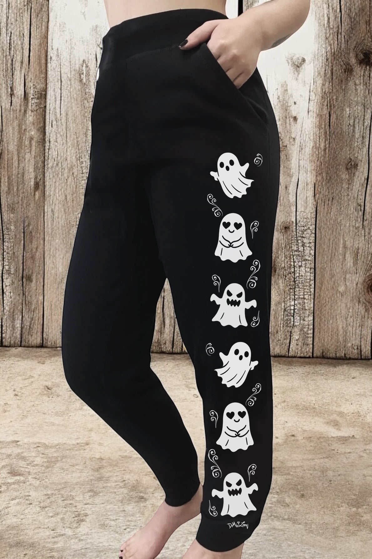 *PRE-ORDER! Spooky Boo  Halloween "Boyfriend Fit" Sweat pants