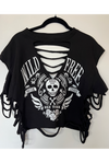 Wild & Free Slashed Concert Ready Tee