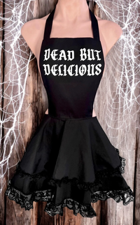 *PRE-ORDER! * Dead but Delicious Retro Apron