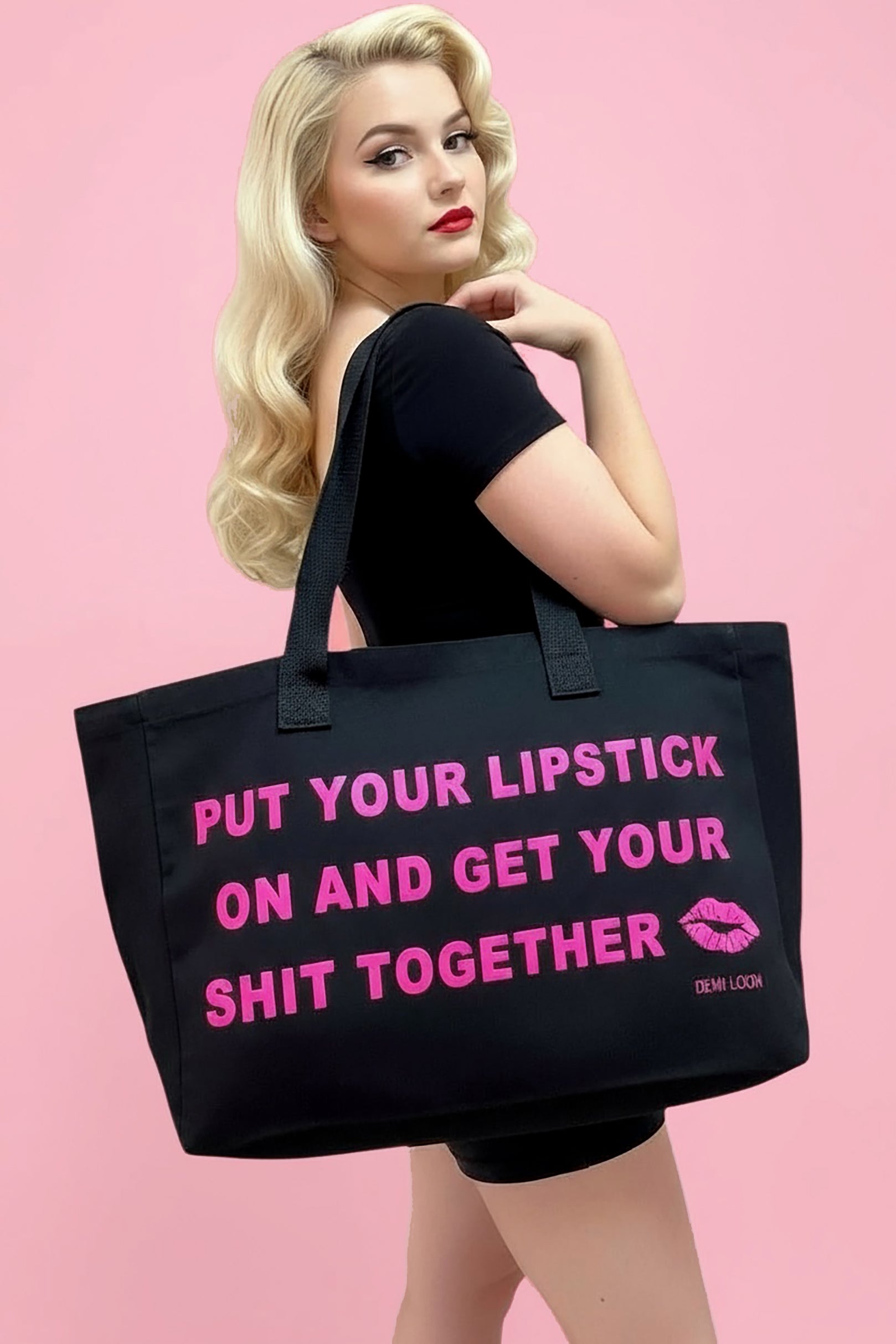 Get Your Lipstick on Tote Bag