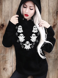 *PREORDER!* Spooky Boo Boyfriend Fit Oversized Halloween Hoodie