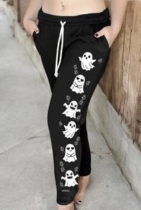 *PRE-ORDER! Spooky Boo  Halloween "Boyfriend Fit" Sweat pants