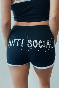 AntiSocial Cami & Booty Shorts Set