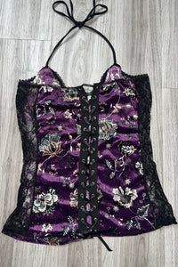 Renaissance Velvet & Lace Gothic Corset